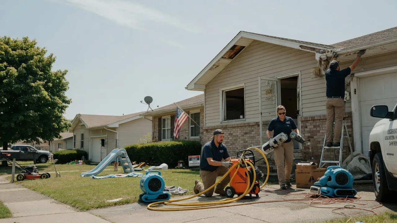 Water Damage Restoration in Schneider, IN near me